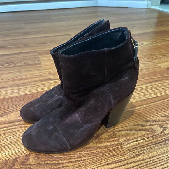 Rag and Bone Suede Booties - Picture 3 of 10